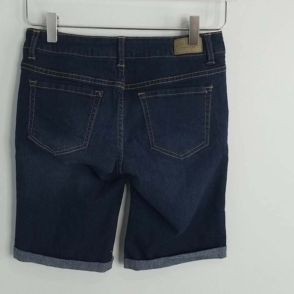 aeropostale bermuda jean shorts size 2 - Picture 8 of 10